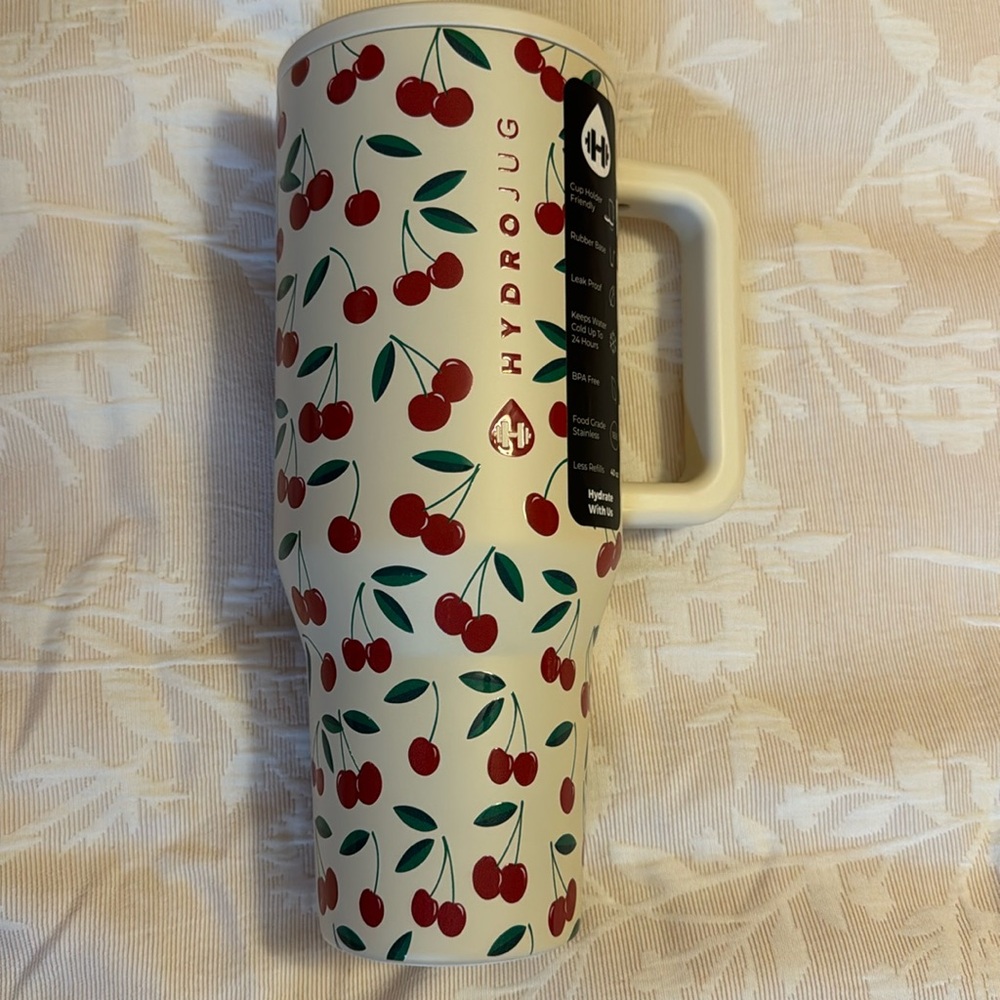 Hydrojug Cherries 40oz tumbler * Limited edition*
